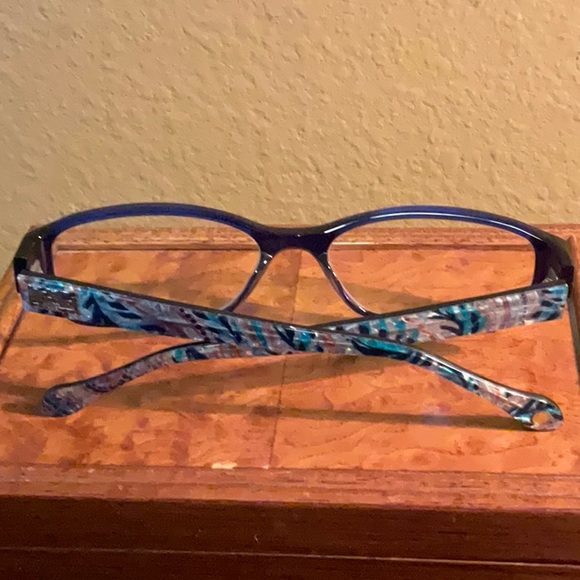 Lily Pulitzer Blue Harper BL 52016-130 Eyeglasses - Picture 4 of 8